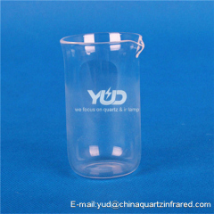 high temperature quartz glass tubes Beaker 99.9% lab equipment