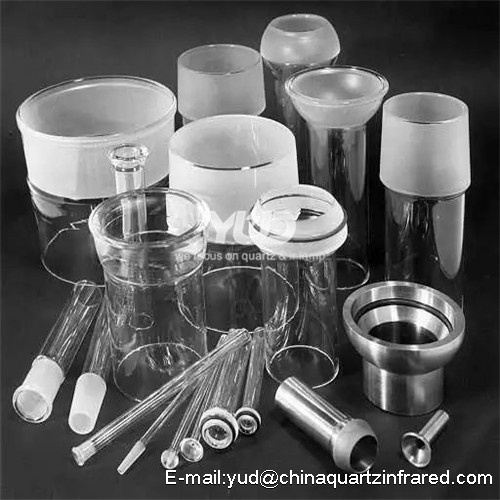 Professional customized high temperature various laboratory quartz instruments 