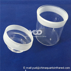 High quality clear quartz silica crucible for heating or Chemical