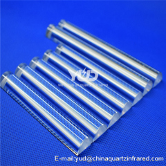 high purity light Half quartz rod customer made size