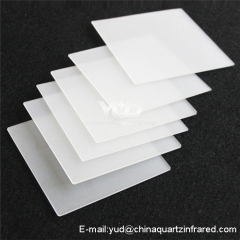 High Transmittance Heat Resistant Fused Silica Quartz Glass sheet