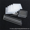 high temperature clear quartz glass pleate