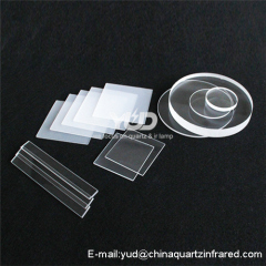 High Purity Clear Customized Quartz Glass Sheet