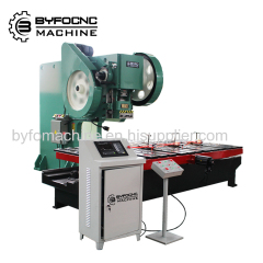 Sheet Metal Used hole punching Nanjing Byfo punch press machine