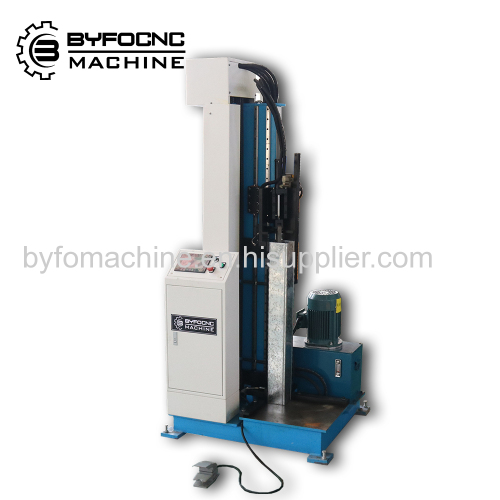 Air conditioning Vertical 1550mm hydraulic seam closing machine 