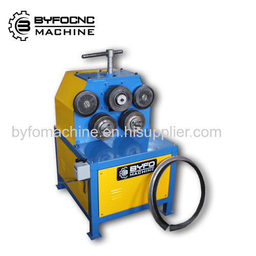 Electrical YJ50 angle steel rolling machine HVAC round tubeformer machine 