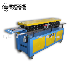 T12 flange and clip making machine Duplex tdf flange machine pipe clamp forming machine for air duct