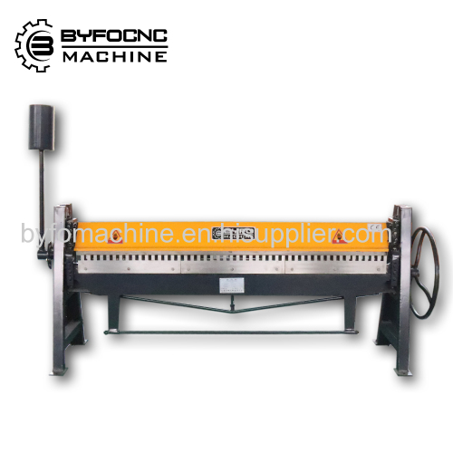 metal plate manual folding machine