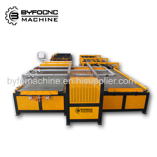 U-shaped hvac rectangular duct manufacture auto line 5