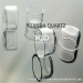 high working temperature quartz glass bell jar for vacuum