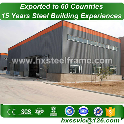 agricultural metal buildings by steel frame Primary steel nice cut