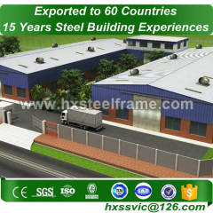 farm structures and buildings made of sttel frame multi-span to America market