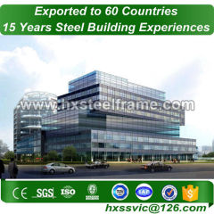 commercial bulding made of light steel BV verified well welded for Lima