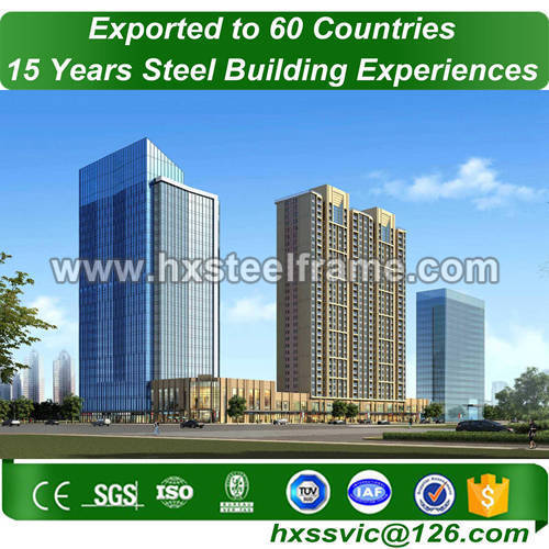 commercial metal buildings made of Welded H Steel with A36 A572 steel