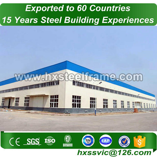 building agriculture made of steel frame work on sale for purchaser from Mali