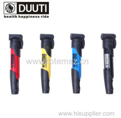 Portable DUUTI Plastic Mini Bicycle Air Pump