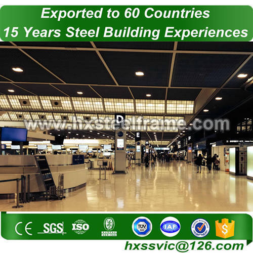 light steel frame construction and pre engineered steel building promotional