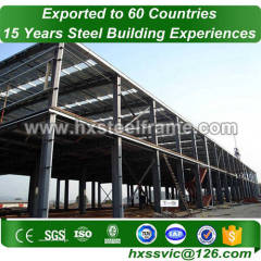 steel building systems and pre engineered steel building with ISO sale to Oslo