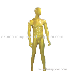 EKO Full Body Stand Plastic special Glossy Red yellow colorful Male sports good quality used Mannequin