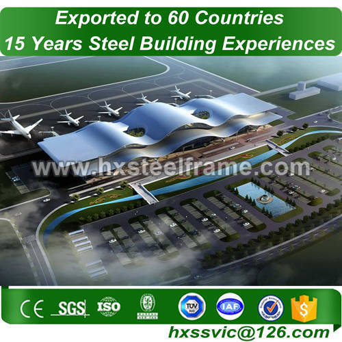 all steel buildings made of steel structure work cost-saving export to India