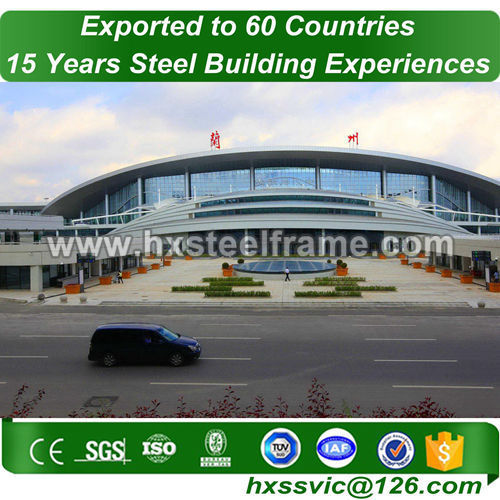 steel construction buildings made of sttel frame new-designed at Cyprus area