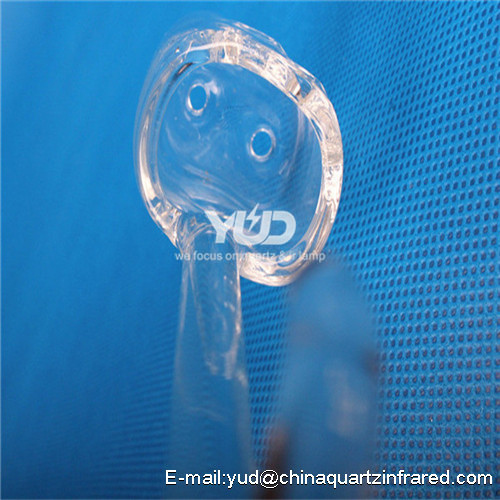 High temperature resistant quartz processing element Clear and easy to clean