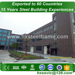 steel frame bh formed building with metal with good design at Peru area