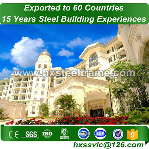 pre built buildings and steel building packages multi-span superiorly welded