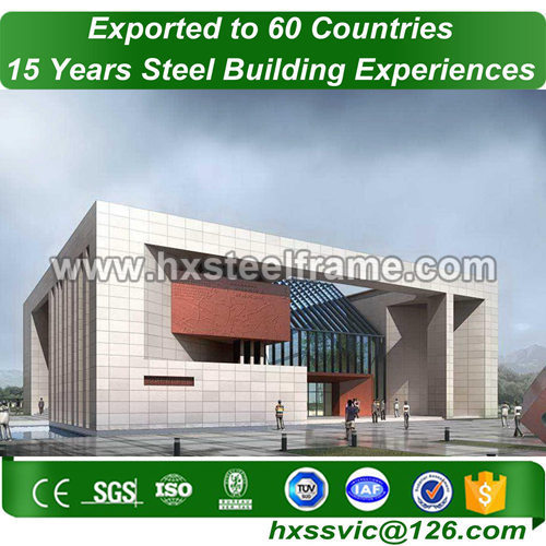 light steel frame building and steel building packages with ISO CE welding