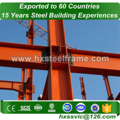 light steel frame building and steel building packages with ISO CE welding