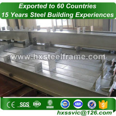 steel structure construction and steel building packages with quick delivery