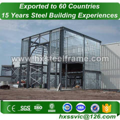 steel structure connections and steel structure fabrication lightweight