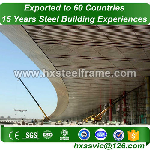 steel portal frame buildings and steel building packages fast installation