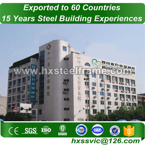 30x50 metal building and steel building packages of three story sale to Luanda