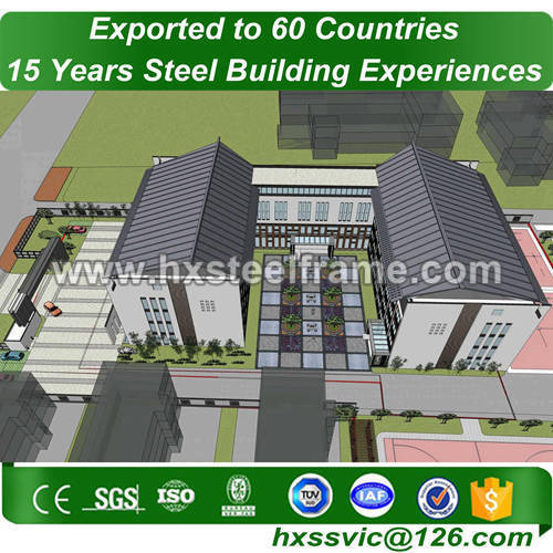 metal building shop and steel building packages cost-saving for Haiti client