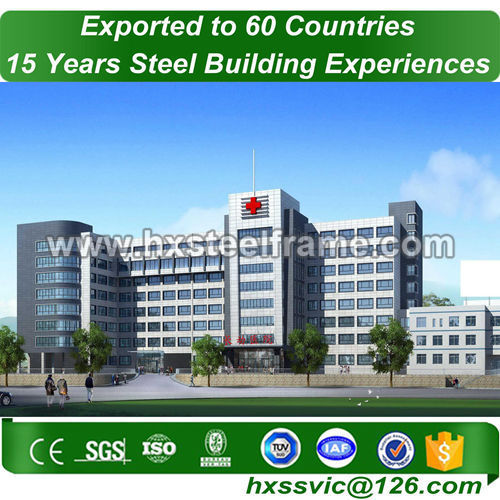 steel structure work and steel structure fabrication well selling nice blasted