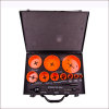 14pcs Bi-metal hole saw set 7/8" 1-1/8" 1-3/8"1-3/4" 2-13/64" 2-1/2" 2-63/64" 3-5/8" 4-3/8" 5"