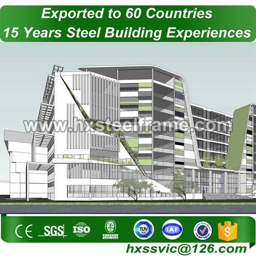 metal bulding made of steal structure with ASTM material for German SIEMENS