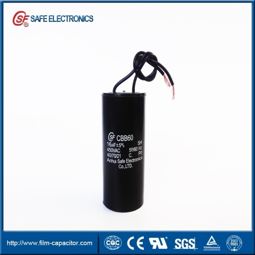 ac motor capacitor of washing machine