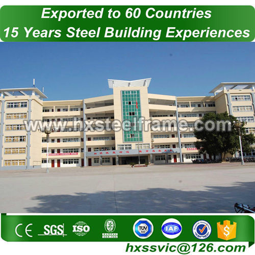 pre fabricated metal buildings made of steelstructures outdoor provide to Asia