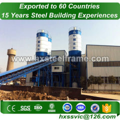 structural steel formed metal buidings multi-story supply for Niger customer