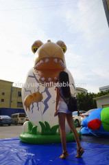 Giant inflatable dinosaur egg for advertising