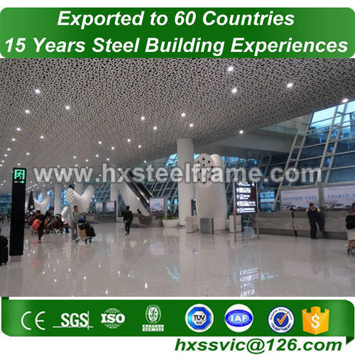 sttel frame and light steel structure with professional design export to Dubai