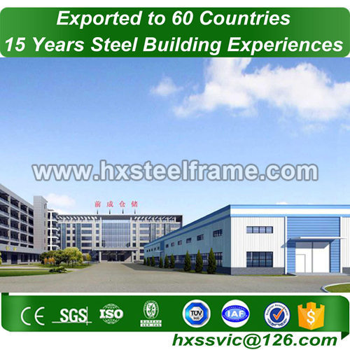 structural frame and light steel structure DIN code verified to China market