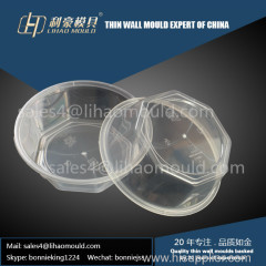 high quality plastic injection thin wall bowl mould