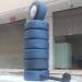 Customed logo tire inflatable model for promotion