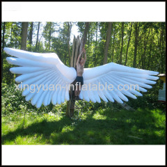 Giant inflatable wings costume