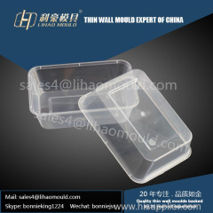 500ml square thin wall food container mould expert