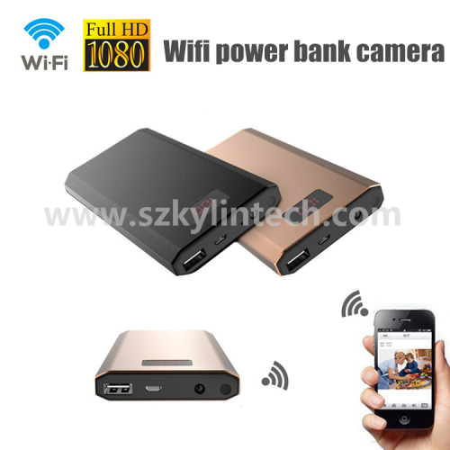 Power bank hidden spy camera wireless long time recording full HD