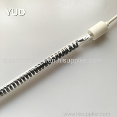 transparent carbon fiber infrared heating lamp 600W